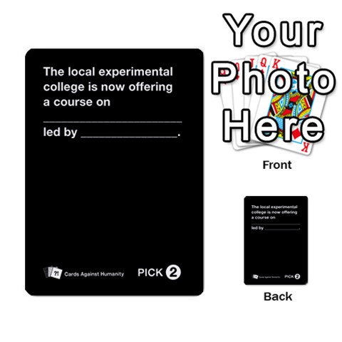Cah Custom Deck Template 1 By Steven Front 45