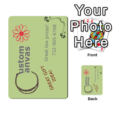 Custom Canvas Business Card By F Blau Front 21