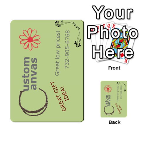 Custom Canvas Business Card By F Blau Front 5