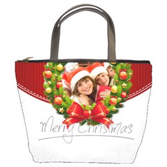 merry christmas - Bucket Bag