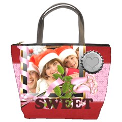 merry christmas - Bucket Bag