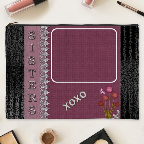 Sisters Xxxl Cosmetic Bag By Lil Front
