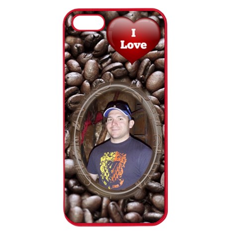 Love Coffee Apple Seamless Iphone 5 Case By Deborah Front