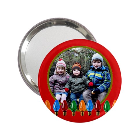 Christmas Mirror By Patricia W Front
