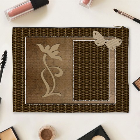 Vintage Look Xl Cosmetic Bag By Lil Back