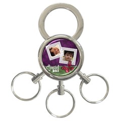 333 - 3-Ring Key Chain