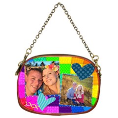 Rainbow Stitch - Chain Purse (Two Sides)