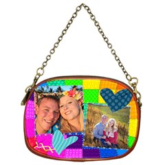 Rainbow Stitch - Chain Purse (One Side)