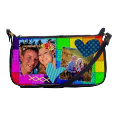 Rainbow Stitch - Shoulder Clutch Bag