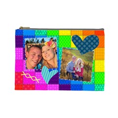 Rainbow Stitch - Cosmetic Bag (Large)