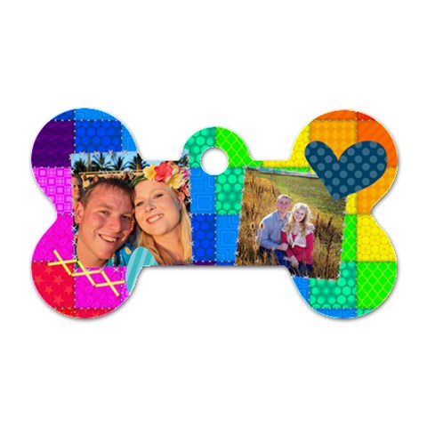 Stitched Quilted Rainbow By Digitalkeepsakes Back