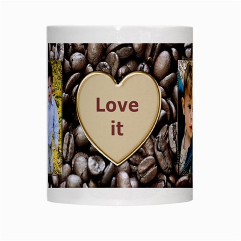 Love It White Mug By Deborah Center