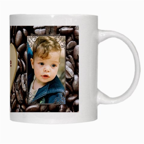 Love It White Mug By Deborah Right