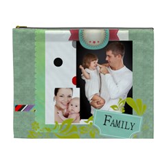 kids, love, family, happy, play, fun - Cosmetic Bag (XL) kids, love, family, happy, play, fun - Cosmetic Bag (XL)