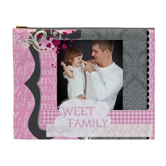 kids, love, family, happy, play, fun - Cosmetic Bag (XL) kids, love, family, happy, play, fun - Cosmetic Bag (XL)