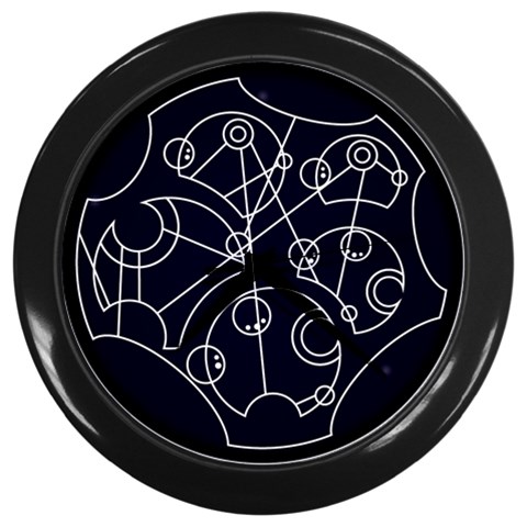 Wibbly Wobbly Timey Wimey Clock By Urlogicfails Front