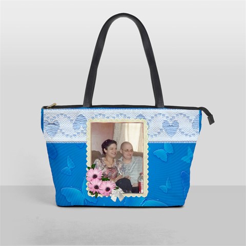 Blue Butterfly Handbag By Kim Blair Front