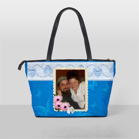 Blue Butterfly Handbag By Kim Blair Back