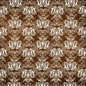 lil pumpkin_Brown damask