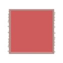 square stars frame light red