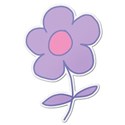 FranB_SlumberParty_flowersticker