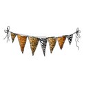 animal skins flags