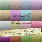 Carmensita Kit - Sweet life BACKGROUNDS