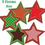 5 Christmas Stars 5 Christmas Stars
