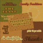 Thanksgiving Traditions: Wordart