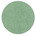 light green damask circle med
