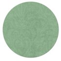 light green damask circle med