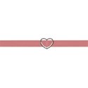 ribbon with heart buckle2