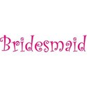 bridesmaid pink
