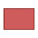 dark red landscrape frame