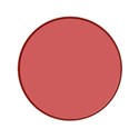 circle dark red frame