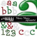 Merry Merry Alphabets by Mikki