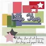 Little Stars - Strips, Star Frames & Stars Little Stars - Strips, Star Frames & Stars