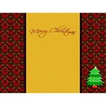 7 x5  Christmas Photo Card