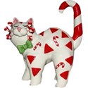 candy cane cat h