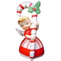 Napco candy cane girl 3