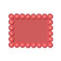 Snowflake candy frame6