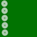 Green and white background4