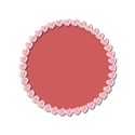 Pink diamond hearts circular frame2