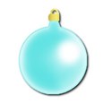 Blue bauble a