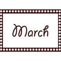 march