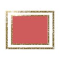 Gold sparkle frame multi