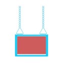 frame with chain