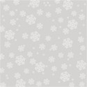 Grey snowflake background
