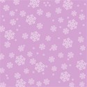 Lilac snowflake background
