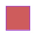 BA-square frame purple